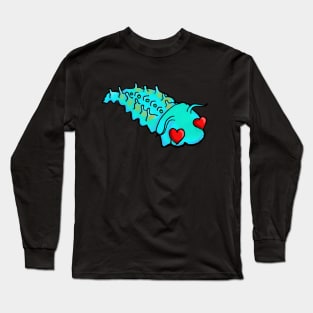 Kwaiilobite in Love Long Sleeve T-Shirt